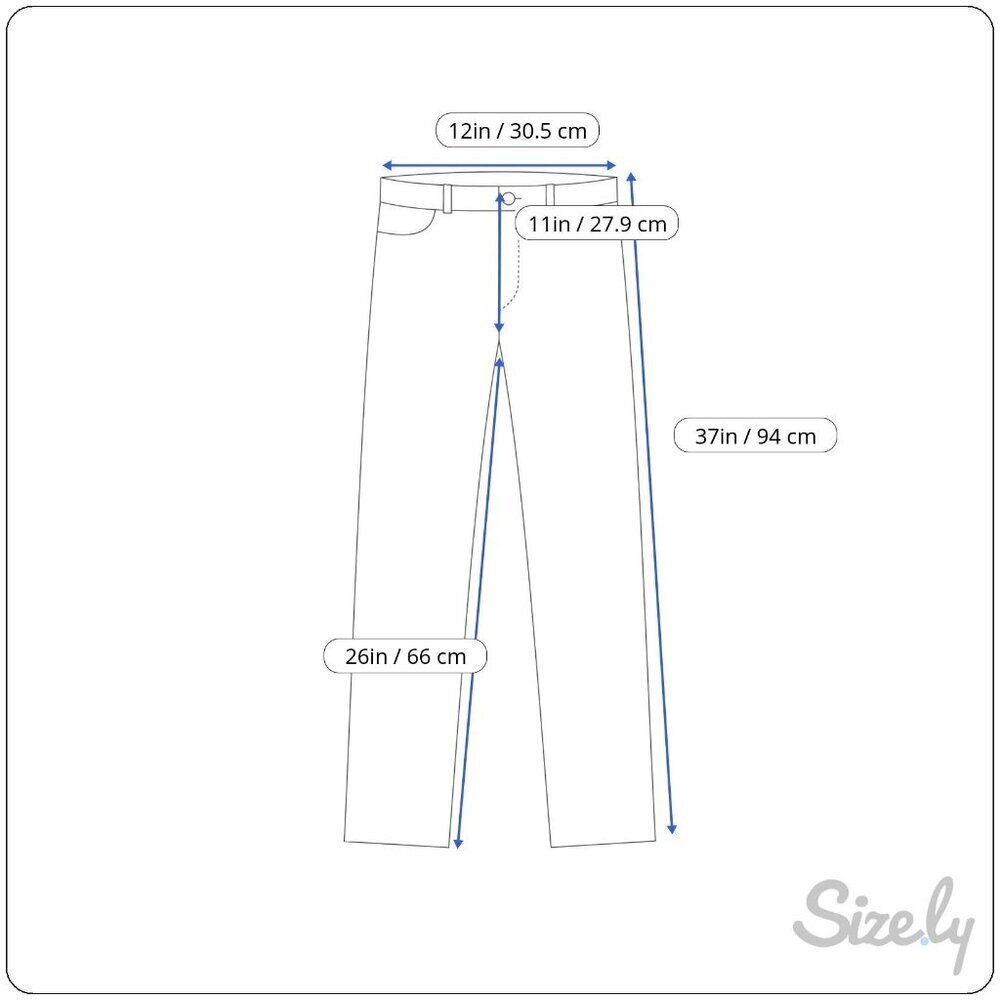 Vintage BONGO Hi Rise Straight Leg Mom Jeans 80s / 90s Size 24 - Picture 8 of 8